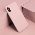 Baseus Original LSR Case - силиконов (TPU) калъф за iPhone XR (розов) 2
