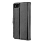 4smarts Premium Wallet Case URBAN - кожен калъф с поставка и отделение за кр. карта за iPhone 8, iPhone 7, iPhone 6 (черен-черен) 2