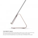 Elago P4 Stand - дизайнерска алуминиева поставка за iPad и таблети (розово злато) 5