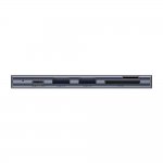 Baseus USB-C Harmonica 5-in-1 Hub Adapter - мултифункционален хъб за свързване на допълнителна периферия за MacBook Pro (тъмносив) 4