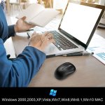 TeckNet M016 Wireless Mouse - ергономична безжична мишка (за Mac и PC) 3