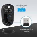 TeckNet M016 Wireless Mouse - ергономична безжична мишка (за Mac и PC) 1