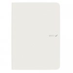SwitchEasy CoverBuddy Folio Case - кожен кейс с поставка и отделение за Apple Pencil 2 за iPad Pro 12.9 (2018) (бял) 3
