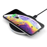 Satechi Wireless Charging Pad v2 Fast Charge - поставка (пад) за безжично захранване за QI съвместими устройства (сребрист) 1