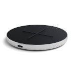Satechi Wireless Charging Pad v2 Fast Charge - поставка (пад) за безжично захранване за QI съвместими устройства (сребрист) 2