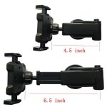 Long Neck One Touch Car Mount - разтягаща се поставка за кола и гладки повърхности за смартфони до 8.1 см. ширина 2