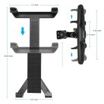 Universal Back Seat Tablet Car Mount 2.0 - поставка за подглавника за кола за iPad, Galaxy Tab и таблети от 8 до 11 инча 4