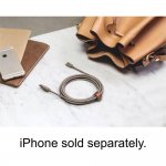 Native Union Belt Cable XL Lightning - здрав плетен кабел за устройства с Lightning порт (кафяв) (3 метра) 1