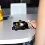 4smarts Premium Wallet Case URBAN - кожен калъф с поставка и отделение за кр. карта за Samsung Galaxy S10 Plus (черен) 3