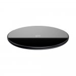 Baseus Simple Wireless Charger CJK01 - поставка (пад) за безжично зареждане с технология за бързо зареждане за Qi съвместими устройства (черен) 1