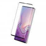 Eiger 3D Glass Case Friendly Curved Tempered Glass - калено стъклено защитно покритие с извити ръбове за целия дисплей на Samsung Galaxy S10 Plus (черен-прозрачен) 1