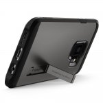 Spigen Tough Armor Case - хибриден кейс с най-висока степен на защита за Samsung Galaxy S9 (тъмносив) 6