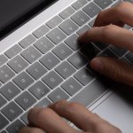 Moshi ClearGuard MB Air Keyboard Protector - силиконов протектор за клавиатурата на MacBook Air 13 (2018) (прозрачен) (EU layout) 3