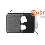 LabC Pocket Sleeve 15 - текстилен калъф за MacBook Pro 15 и лаптопи до 15.6 инча (черен) 1