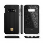 Spigen La Manon Classy Case - дизайнерски силиконов (TPU) кейс за Samsung Galaxy S10E (черен)  4