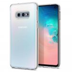 Spigen Liquid Crystal Case - тънък качествен слииконов (TPU) калъф за Samsung Galaxy S10E (прозрачен)  2