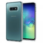 Spigen Liquid Crystal Case - тънък качествен слииконов (TPU) калъф за Samsung Galaxy S10E (прозрачен)  4