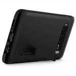 Spigen Tough Armor Case - хибриден кейс с най-висока степен на защита за Samsung Galaxy S10 Plus (черен) 2