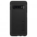 Spigen Tough Armor Case - хибриден кейс с най-висока степен на защита за Samsung Galaxy S10 Plus (черен) 4