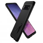 Spigen Tough Armor Case - хибриден кейс с най-висока степен на защита за Samsung Galaxy S10 Plus (черен) 1