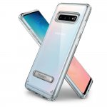 Spigen Ultra Hybrid S Case - хибриден кейс с висока степен на защита за Samsung Galaxy S10 (прозрачен) 1