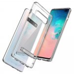 Spigen Ultra Hybrid S Case - хибриден кейс с висока степен на защита за Samsung Galaxy S10 Plus (прозрачен) 3