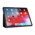Incipio Clarion Folio Case - удароустойчив хибриден кейс, тип папка за iPad Pro 11 (2018) (черен) 5