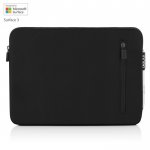 Incipio ORD Sleeve MRSF-085-BLK - текстилен/неопренов калъф с външен джоб с цип за Microsoft Surface 3 и таблети до 11 инча (черен) 1
