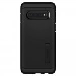 Spigen Tough Armor Case - хибриден кейс с най-висока степен на защита за Samsung Galaxy S10 (черен) 1