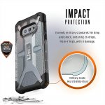 Urban Armor Gear Plasma - удароустойчив хибриден кейс за Samsung Galaxy S10E (прозрачен) 5