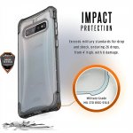 Urban Armor Gear Plyo Case - удароустойчив хибриден кейс за Samsung Galaxy S10 Plus (прозрачен) 9
