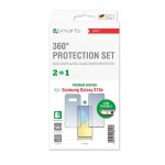 4smarts 360° Case Friendly Premium Protection Set - тънък силиконов кейс и стъклено защитно покритие за дисплея на Huawei P30 (прозрачен) 2