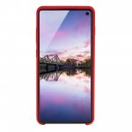 JT Berlin Steglitz Silicone Case - силиконов калъф за Samsung Galaxy S10 (червен) 1
