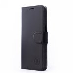 JT Berlin LeatherBook Kreuzberg Case - хоризонтален кожен (естествена кожа) калъф тип портфейл за Huawei P30 Lite (черен) 1