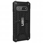 Urban Armor Gear Monarch - удароустойчив хибриден кейс за Samsung Galaxy S10 (черен-карбон) 2