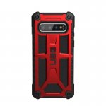 Urban Armor Gear Monarch - удароустойчив хибриден кейс за Samsung Galaxy S10 (червен) 1