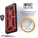 Urban Armor Gear Monarch - удароустойчив хибриден кейс за Samsung Galaxy S10 (червен) 3