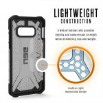 Urban Armor Gear Plasma - удароустойчив хибриден кейс за Samsung Galaxy S10E (черен-прозрачен) 2