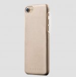 Mujjo Leather Case - кожен (естествена кожа) кейс за iPhone 8, iPhone 7 (златист) 3