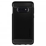 Spigen Rugged Armor Case - тънък качествен слииконов (TPU) калъф за Samsung Galaxy S10E (черен) 3