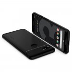 Spigen Rugged Armor Case - тънък качествен слииконов (TPU) калъф за Google Pixel 3 (черен) 4