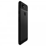 Spigen Rugged Armor Case - тънък качествен слииконов (TPU) калъф за Google Pixel 3 (черен) 5