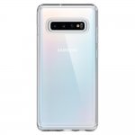 Spigen Ultra Hybrid Case - хибриден кейс с висока степен на защита за Samsung Galaxy S10 (прозрачен) 1