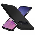 Spigen Thin Fit Case - качествен тънък матиран кейс за Samsung Galaxy S10E (черен) 2