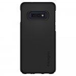 Spigen Thin Fit Case - качествен тънък матиран кейс за Samsung Galaxy S10E (черен) 1