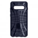 Spigen Neo Hybrid Case - хибриден кейс с висока степен на защита за Samsung Galaxy S10 Plus (син-сребрист) 5