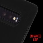 CaseMate Tough Grip Case - кейс с висока защита за Samsung Galaxy S10 (черен) 5