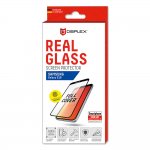Displex Real Glass 10H Protector 3D Full Cover FPS - калено стъклено защитно покритие с поддръжка на сензора за отпечатъци за дисплея на Samsung Galaxy S10 (черен-прозрачен) 2