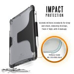 Urban Armor Gear Plyo Case - удароустойчив хибриден кейс за iPad 5 (2017), iPad 6 (2018), iPad Pro 9.7, iPad Air 1 и 2 (прозрачен) 7