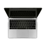 Artwizz Rubber Clip Case - качествен предпазен кейс за MacBook Air 13 (2018) (черен) 5